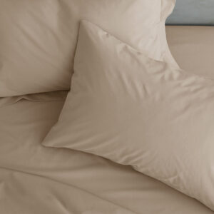 Catherine Lansfield Natural Percale Pillowcases