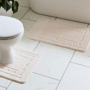 Cream Bath Set