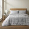 Cosy Cord Coverless Duvet Silver