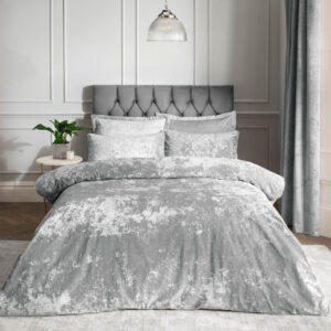 Crushed Velvet Silver