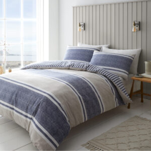 Textured Stripe Blue