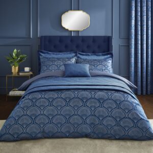 Art Deco Pearl Navy
