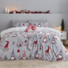 Christmas Festive Gnomes Fleece Bedding