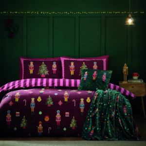 Nutcracker Stripe Catherine Lansfield Dungannon